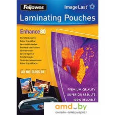 Пленка для ламинирования Fellowes Glossy Polyester Pouches А3, 80 мкм, 100 л