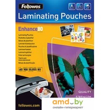 Пленка для ламинирования Fellowes Glossy Polyester Pouches А5, 80 мкм, 100 л