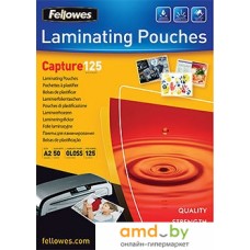 Пленка для ламинирования Fellowes Glossy Polyester Pouches А2, 125 мкм, 50 л