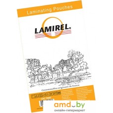 Пленка для ламинирования Lamirel 54x86 мм, 125 мкм, 100 л LA-78665