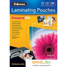 Пленка для ламинирования Fellowes Glossy Polyester Pouches А4, 250 мкм, 100 л