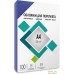 Обложка для термопереплета Гелеос CCA4BL A4 230 г/м2 100 шт (кожа, синий). Фото №2