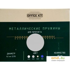 Металлическая пружина для переплета Office-Kit 9.5 мм OKPM38S (серебряный)