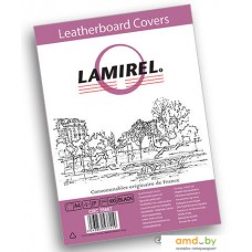 Картонная обложка для переплета Lamirel Delta А4 230 г/м2 100 шт LA-78687 (черный)