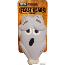 Игрушка для собак Doog Feastheads Turkey Feast01