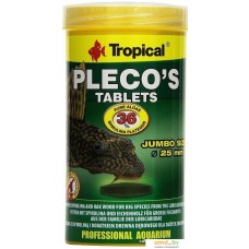 Tropical Pleco's Tablets 48 шт 250 мk