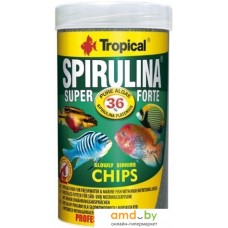 Сухой корм Tropical Super Spirulina Forte Chips 250 мл