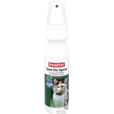 Спрей от блох и клещей Beaphar Spot On Spray For Cats с экстрактом маргозы 150 мл