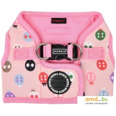 Шлейка-жилетка Puppia Lady Beetle-B PAWA-HB1957-PK-XL (розовый)