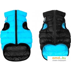 Куртка для животных AiryVest 1599 (XS, черный/голубой)