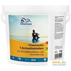 Химия для бассейна Chemoform Кемохлор T быстрорастворимые таблетки 5кг