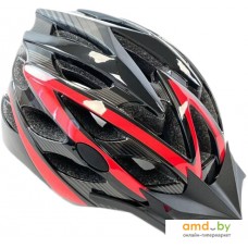 Cпортивный шлем Favorit IN20-L-RD (черный/красный)