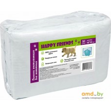 Одноразовая пеленка Happy Friends HF40/30 (60x40 см, 30 шт)