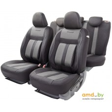 Комплект чехлов для сидений Autoprofi Cushion Comfort CUS-1505 (черный/серый)