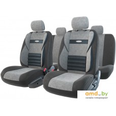 Комплект чехлов для сидений Autoprofi Comfort Combo CMB-1105 (черный/темно-серый)