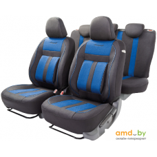 Комплект чехлов для сидений Autoprofi Cushion Comfort CUS-1505 (черный/синий)