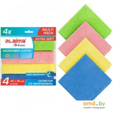 Салфетка хозяйственная Laima Multi Pack Pro Colour 40 607793 (4 шт)