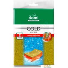 Губка Domi Gold 8547DI 2 шт