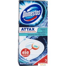 Средство для унитаза Domestos Морская свежесть 3х10 г