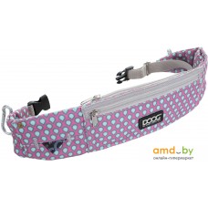 сумка для дрессуры Doog Walkie Belt WB19 (розовый с каплями)