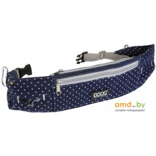 сумка для дрессуры Doog Walkie Belt WB18 (синий в белый горох)