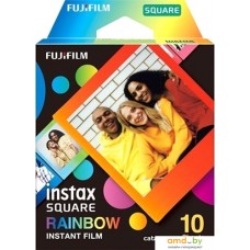 Картридж для моментальной фотографии Fujifilm Instax Square Rainbow (10 шт.)