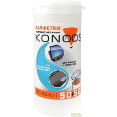 Влажные салфетки Konoos KDC-50-50