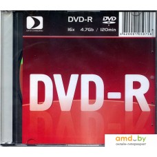 DVD-R диск Data Standard 4.7Gb 16x 13410-DSDRM03S (1 шт.)