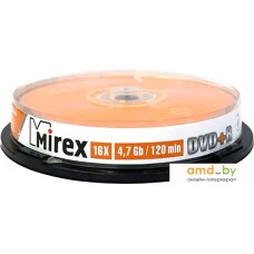 DVD-R диск Mirex 4.7Gb 16x UL130013A1L (10 шт.)