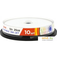 BD-R диск Mirex 25Gb 12x UL141008A1L (10 шт.)