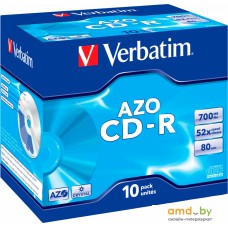 CD-R диск Verbatim 700Mb 52x 43327 (10 шт.)