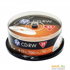 CD-RW диск HP 700Mb 12x 69313 (25 шт.)