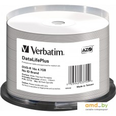 DVD-R диск Verbatim 4.7Gb 16x 43755 (50 шт.)