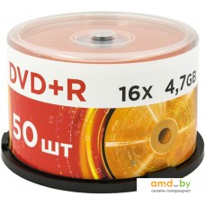 DVD+R диск Mirex 4.7Gb 16x UL130013A1B (50 шт.)