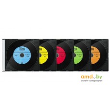 CD-R диск Mirex 700Mb Mirex MAESTRO (Vinyl) 52x slim 5 шт. UL120120A8F