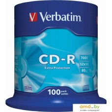 CD-R диск Verbatim 700Mb 52x 43411 (100 шт.)