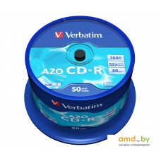 CD-R диск Verbatim 700Mb 52x 43343 (50 шт.)