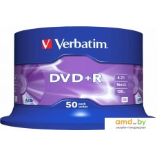 DVD+R диск Verbatim 4.7Gb 16x 43550 (50 шт.)