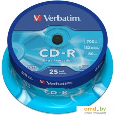 Verbatim 700Mb 52x 43432 (25 шт.)