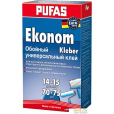 Клей для обоев Pufas Эконом Euro 3000 универсальный (500 г)