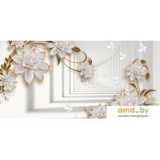 Citydecor Цветочная абстракция 8 3D 550x270