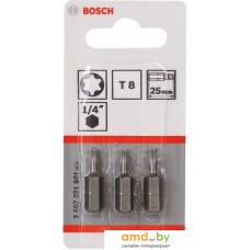 Набор бит Bosch 2607001601 (3 шт)