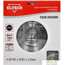 Пильный диск ELITECH 1820.054200