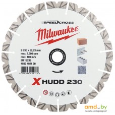 Отрезной диск алмазный  Milwaukee Speedcross X-HUDD 230 мм 4932492150