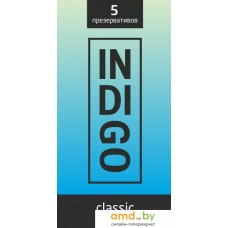 Гладкие презервативы Indigo Over-time №5 продленного действия