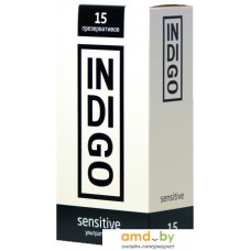 Гладкие презервативы Indigo Sensitive №15 ультратонкие