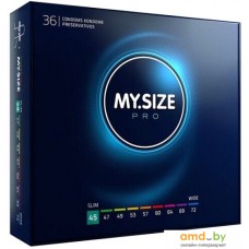 Гладкие презервативы My.Size №36 размер 45