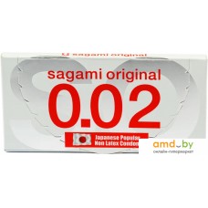 Гладкие презервативы Sagami Original 0.02 №2 710