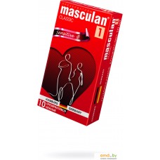 Гладкие презервативы Masculan 304