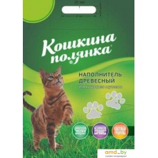 Наполнитель для туалета Кошкина Полянка Древесный 12 л